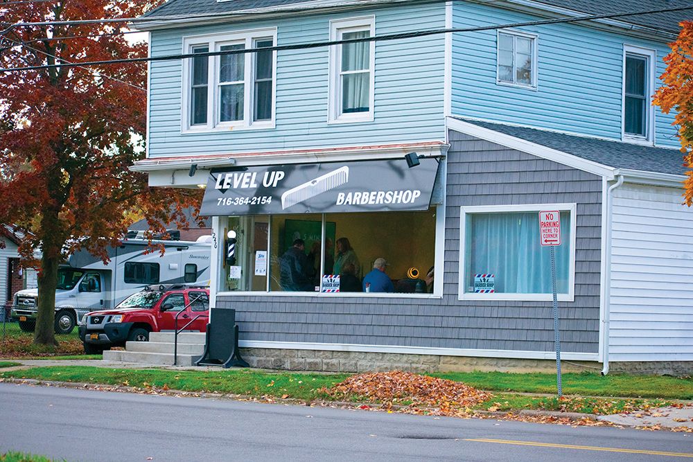 Front of shop